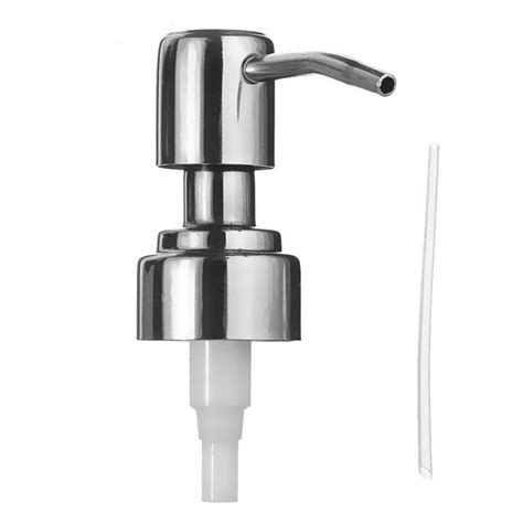 1 inch screw metal soap dispenser pump|How to Replace a Soap Dispenser Pump .